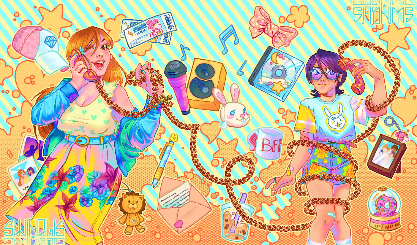 It's a date! (Orihime & Rukia, Bleach)