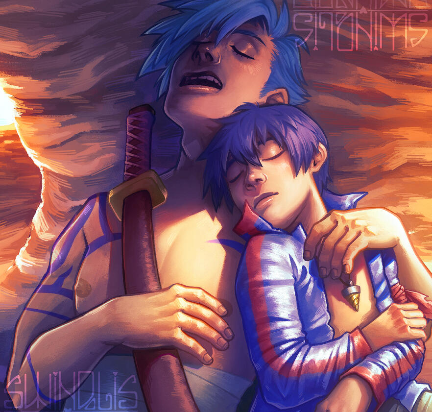 UntitledKamina and Simon (Tenken Toppa Gurren Lagann)