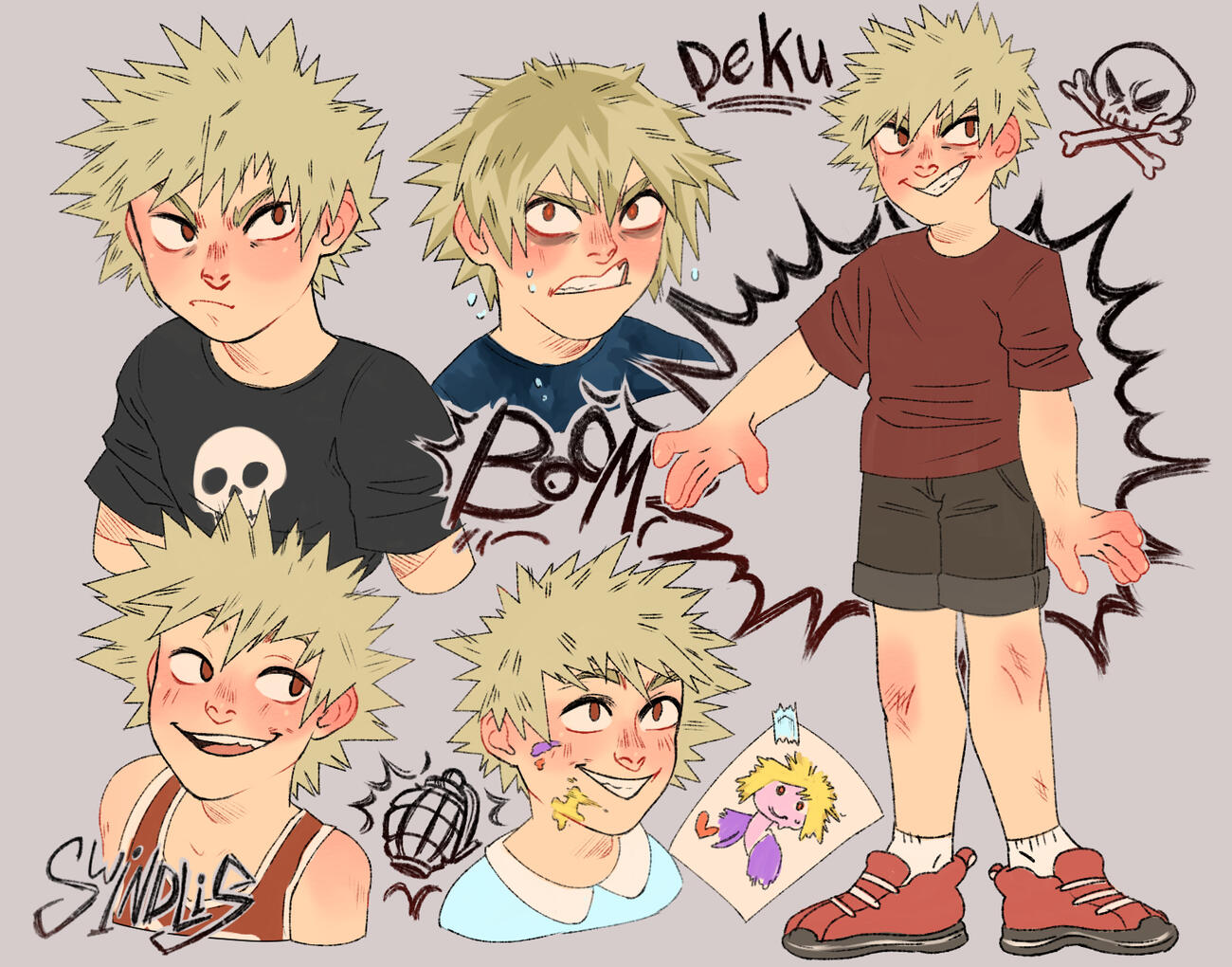 Young Bakugo (MHA)