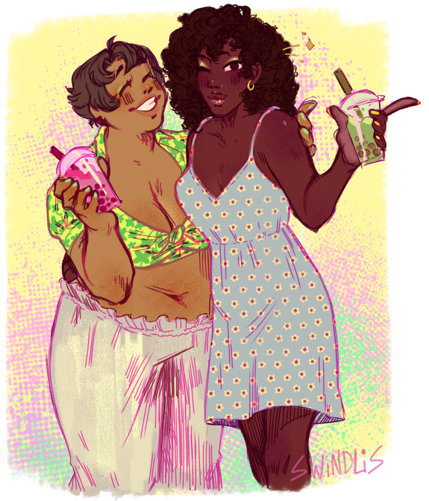 Acorn & Imani (Original Characters)