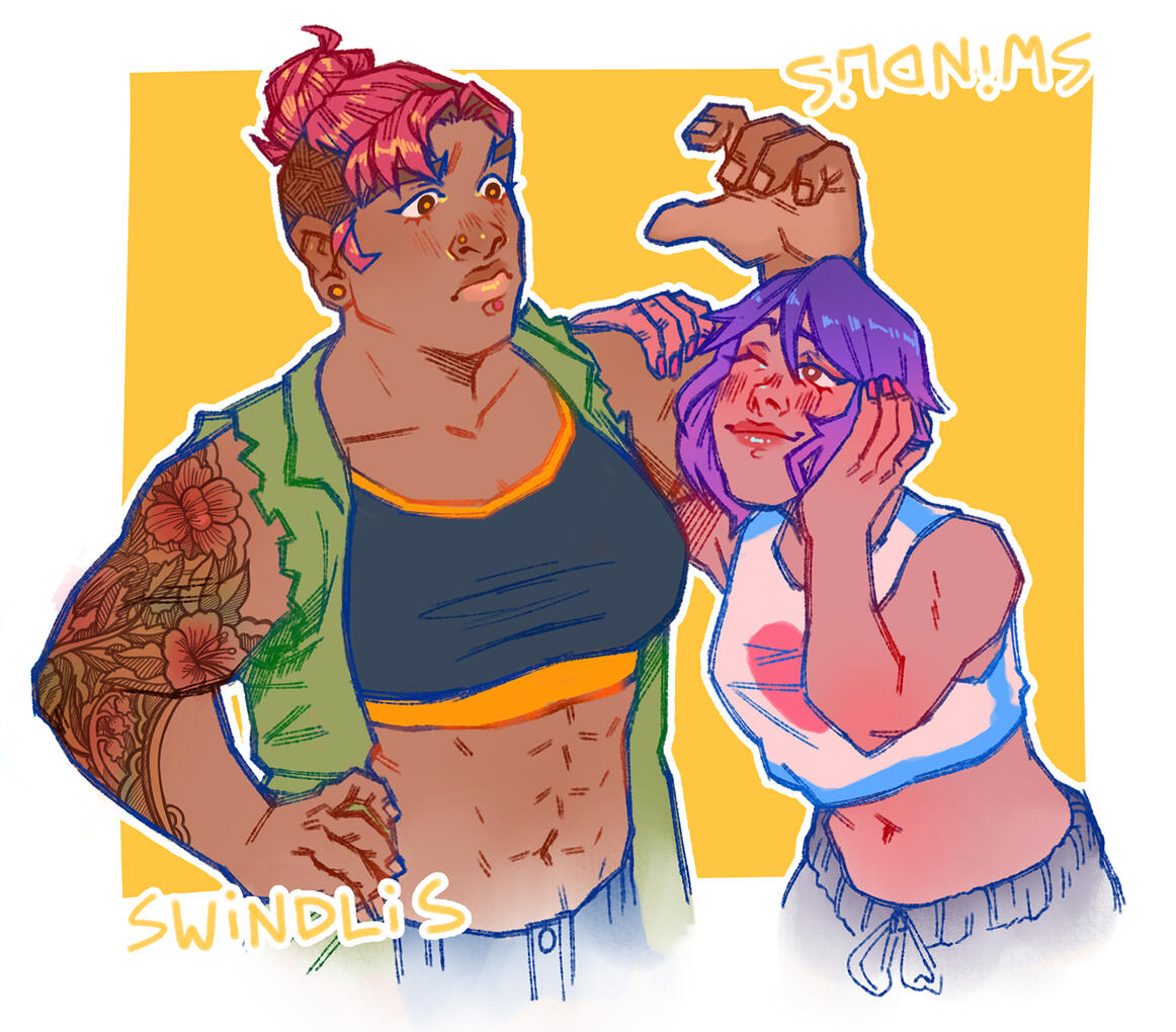 Orkide & Meldrabe (Original Characters)