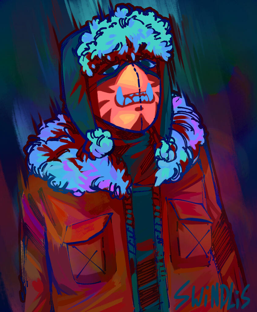 menacing hawn (twt: @hawnting_ )