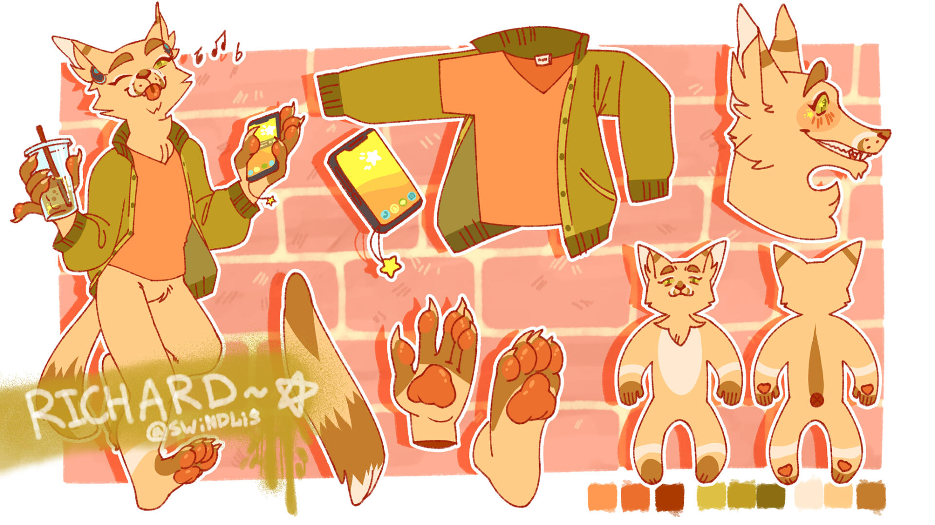 Richard Fursona Reference Sheet