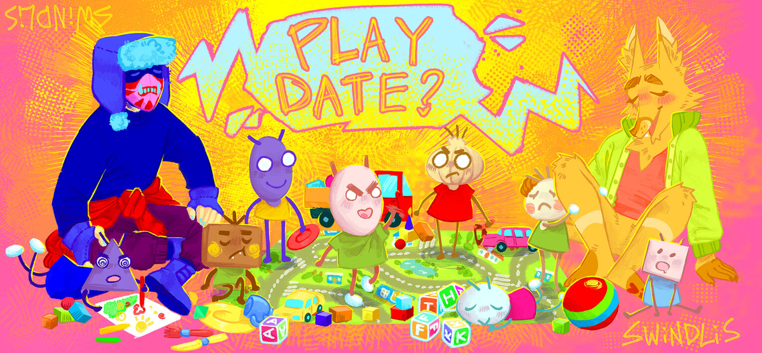 Play-Date! (ft twt: @hawnting_ )